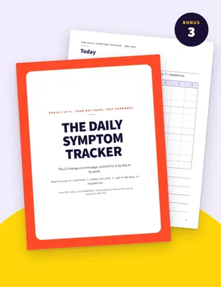 Bonus 3 cover: The Daily Symptom Tracker
