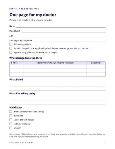 Page from the book: the Doctor Page